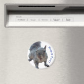 Cheekeekhoorn Fridge Magnet Magneet (Insitu (Vaatwasser))