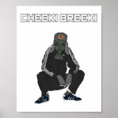 Cheeki Breeki - Gopnik Slav Style Funny Gamer Stal Poster (Voorkant)