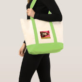 Cheekie Monkey Bag Tote Bag (Voorkant (product))