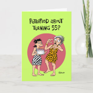 Cheeky 55th Birthday Card Kaart