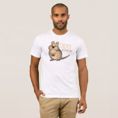Cheeky Australian Cute Quokka T-Shirt (Voorkant volledig)