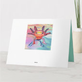 Cheeky Axolotl toutes les occasions carte de voeux (Dos)