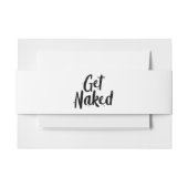 Cheeky Bath Bomb of Soap Labels Uitnodigingen Wikkel (Voorkant Voorbeeld)