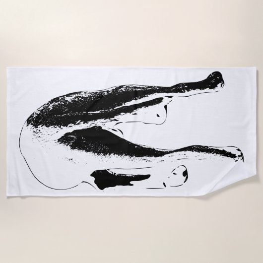 Cheeky bij de kust strandlaken (Voorkant)