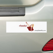 Cheeky Bumpersticker (Op auto)