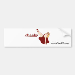 Cheeky Bumpersticker