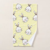 Cheeky Bunnies Pattern Bad Handdoek (Handdoek)