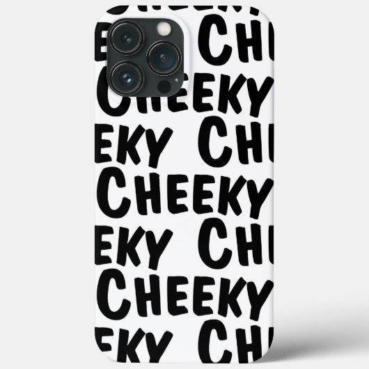 Cheeky Case-Mate iPhone Case (Achterkant)