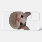 Cheeky Cat Tongue Out Phone Case – Cute & Playful  (Achterkant (horizontaal))