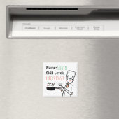 Cheeky Chef Expert Tosser Grappige Naam Koelkast Magneet (Insitu (Vaatwasser))