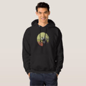 Cheeky Chicken Retro Sunset Sunglasses Hoodie (Voorkant volledig)