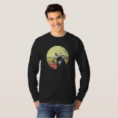 Cheeky Chicken Retro Sunset Sunglasses   T-shirt (Voorkant volledig)
