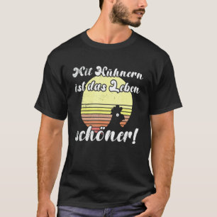 Cheeky Chicken Sunset Kippen Ervaring Is Mooi T-shirt