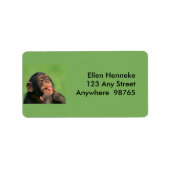Cheeky Chimp Etiket (Voorkant)