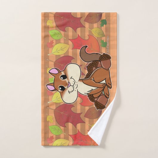 Cheeky Chipmunk - (Serviette à main)