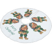 Cheeky Christmas Troll en Tree Delight Kerstboom Rok (Gekanteld)