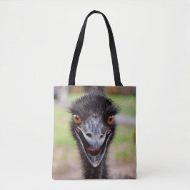 Cheeky Emu Canvas tas