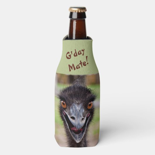 Cheeky Emu Stubby Glacière (Bottle Devant)