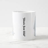 "Cheeky Ghost Glow" Extra Grote Beker (Voorkant)