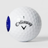 Cheeky Golf Ball Humor Golfballen (Logo)