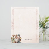 Cheeky High Tea persoonlijk briefpapier (Staand voorkant)