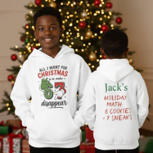 Cheeky Holiday Hoodie - trendy 6•7 Disappear