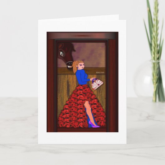 Cheeky in het creatieve ontwerp van LeeMarie Kaart (Voorkant)