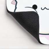Cheeky Kawaii Style Kitten Muismat (Hoek)
