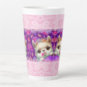 Cheeky Llama Latte Mok (Voorkant)