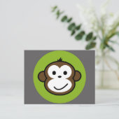 Cheeky Monkey Briefkaart (Staand voorkant)