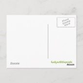 Cheeky Monkey Briefkaart (Achterkant)