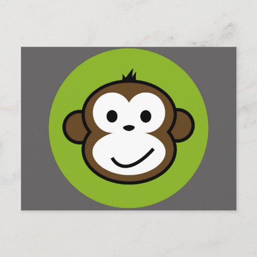 Cheeky Monkey Briefkaart (Voorkant)