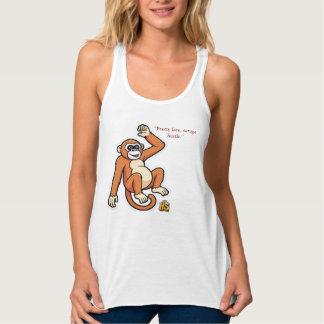 Cheeky Monkey Flowy Tank Top | Eerlijke Zondaar Vr
