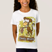 Cheeky Monkey in the Jungle T-Shirt (Devant)