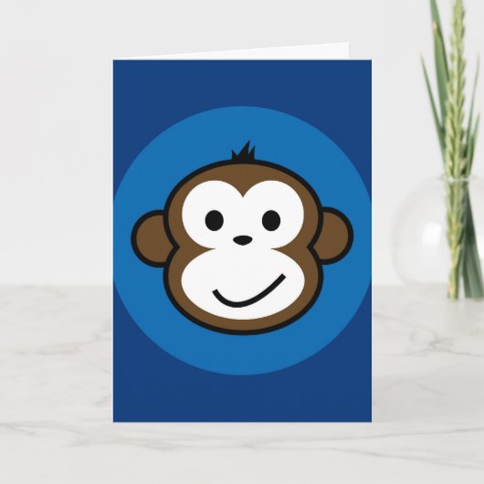 Cheeky Monkey Kaart (Voorkant)