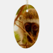 Cheeky Monkey. Keramisch Ornament (Rechts)