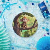 "Cheeky Monkey Party Borden" Papieren Bordje (Feest)