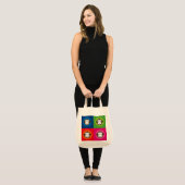 Cheeky Monkey Tote Bag (Voorkant (model))