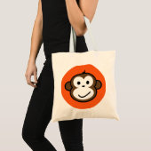 Cheeky Monkey Tote Bag (Voorkant (product))