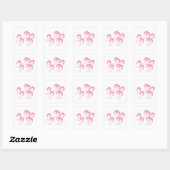 Cheeky Pink stickers (Vel)