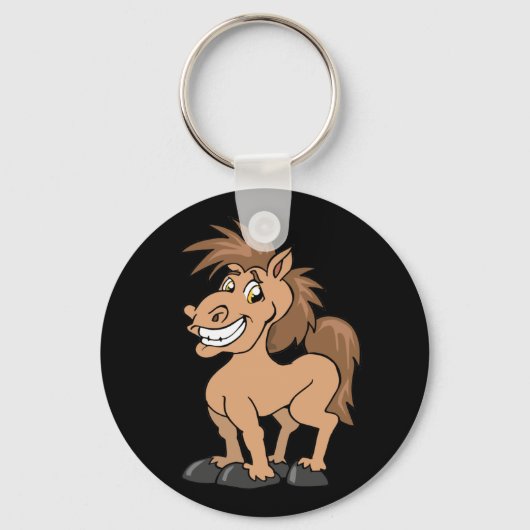 Cheeky pony key ring sleutelhanger (Voorkant)