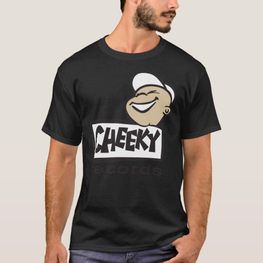 Cheeky Records Classic T-Shirt (Devant)
