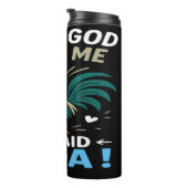 Cheeky Rooster Statement Graphic Thermosbeker (Geroteerd rechts)