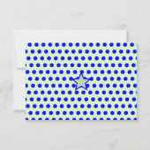 Cheeky singe deuxième anniversaire carte de remerc (Dos)