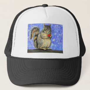 Cheeky Squirrel schilderen Trucker Pet