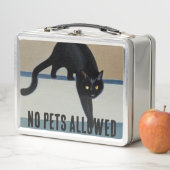 Cheeky Whimsical Black Cat (In situ)