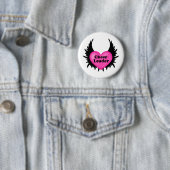 Cheeleader Heart Ronde Button 5,7 Cm (In situ)