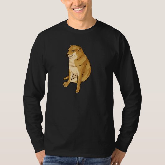Cheems Dog Funny Shiba Inu Meme Pullover (Voorkant)