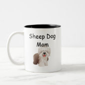 Cheep Chien Maman Café Mug (Gauche)