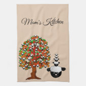 Cheep Tree Beige Cuisine Serviette à main (Vertical)